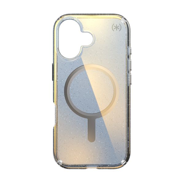 Speck Presidio Lux Glitter Apple iPhone 17 Magsafe Case Cover - Clear