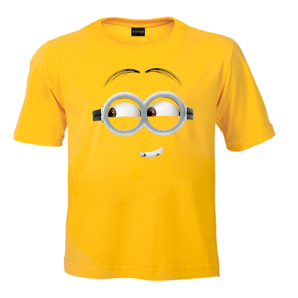 Minions Dave Side Smile Graphic Kids T-Shirt