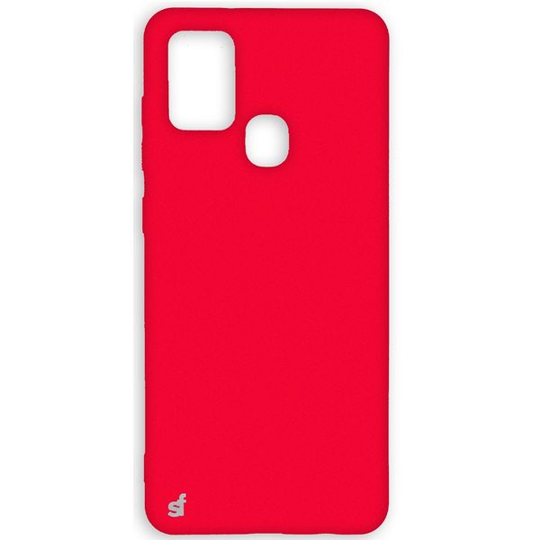 Superfly Silicone Thin Case for Samsung Galaxy A21S - Red