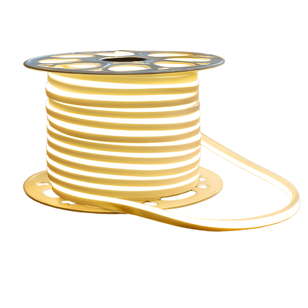 LED Neon Light Strip - 220V 100M Cuttable 6500K White