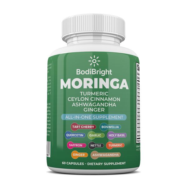 Moringa + Turmeric - All-in-One Herbal Wellness Support