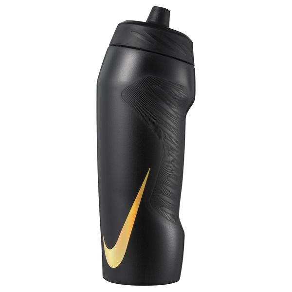 Nike Hyperfuel Bottle 24 Oz Black/Black/Black/Metallic Gold 24oz