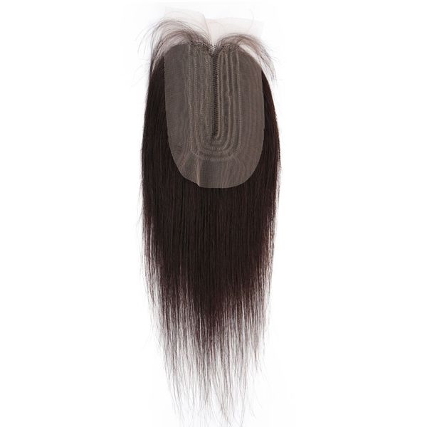 Joedir Human hair Middle Part Lace Closure Nature Black N4 4*2 STW 10 Y2