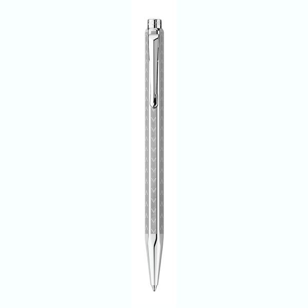 Caran D'Ache Ecridor Chevron Palladium Coated Ballpoint Pen