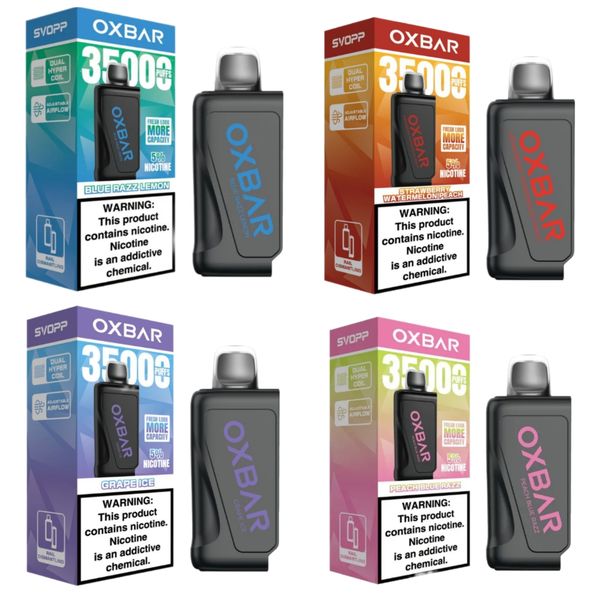 Oxbar SVOPP 35000 Puffs Disposable PODS - Foursome Combo (Pack of 4)