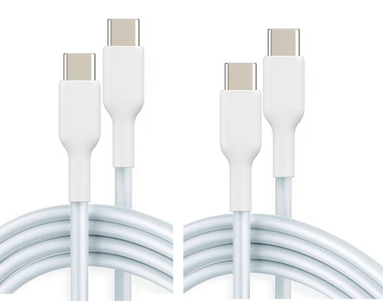 2 pack - Type-C to Type-C Super Fast Charging Cable. 120W.