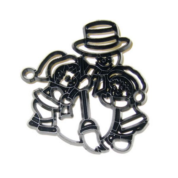 Patchwork Cutters Christmas SNOWMAN Christmas Sugarcraft Cake Decorating