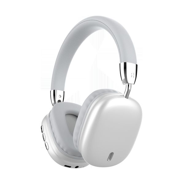 Metallic Foldable Over-Ear Headphones Wireless Bluetooth HIFI