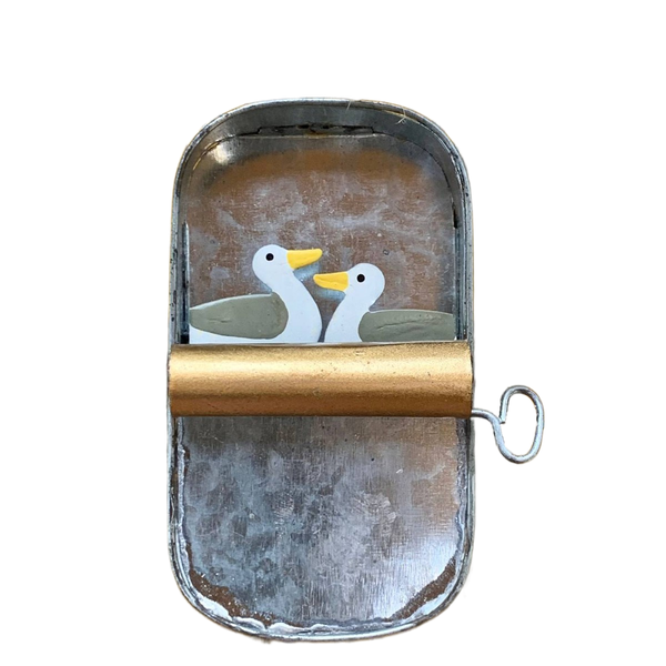 Duck canned food pendant, hanging decoration, pendants
