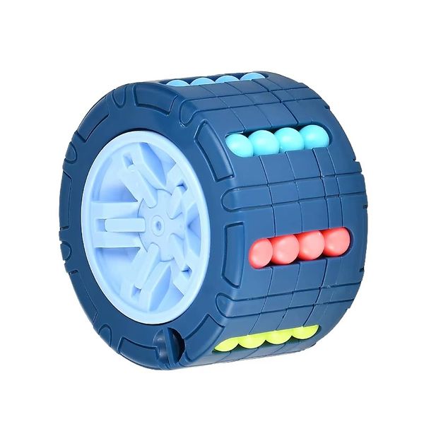 Educational 3D Puzzle Cube with Gyro Spinning Maze for Kids &amp; Adults