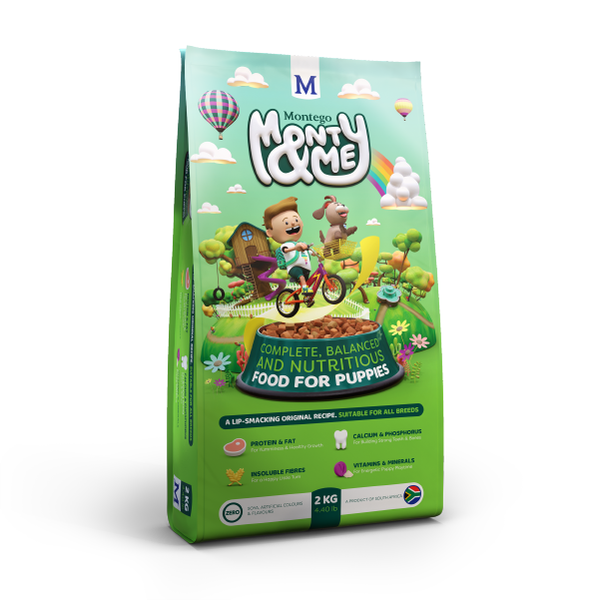Montego Monty &amp; Me - Puppy Food - 2 kg