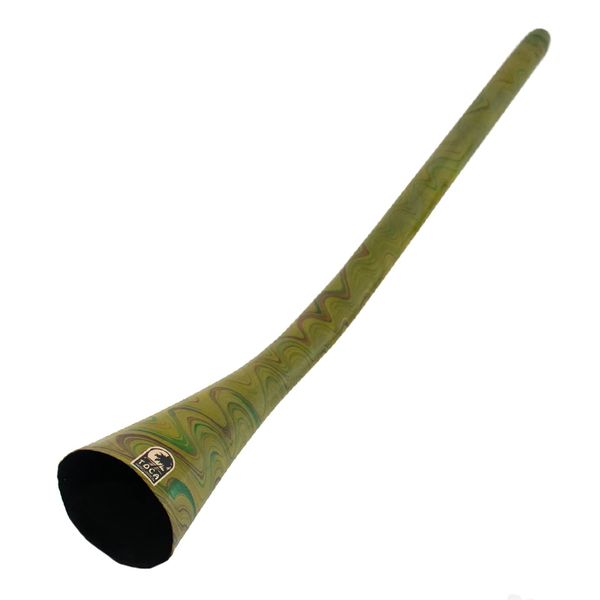 Toca Duro Didgeridoo - Large Horn Green