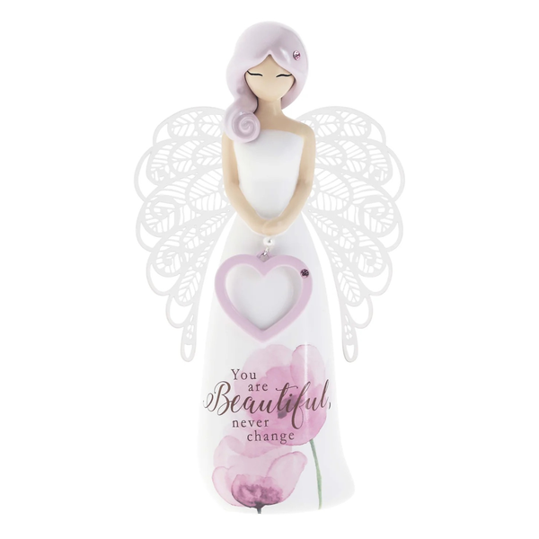 You Are Beautiful, Never Change - Angel Figurine
