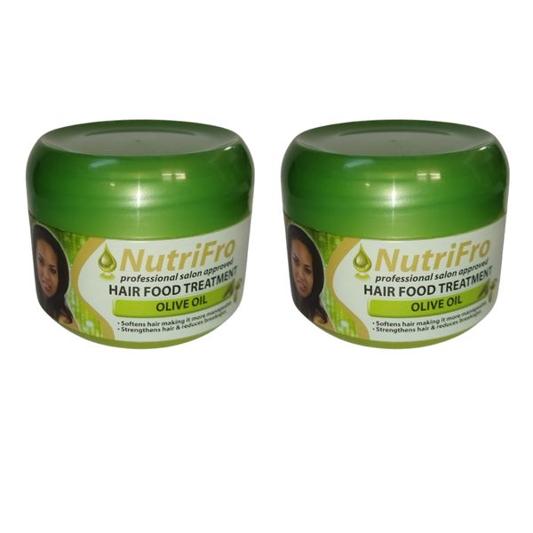 NutriFro - Hair Food Treatment - Olive Oil - 125ml Pack Of 2