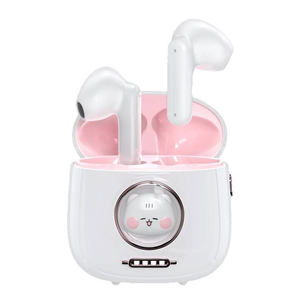 Girlish Heart Charm Wireless Bluetooth Earphones