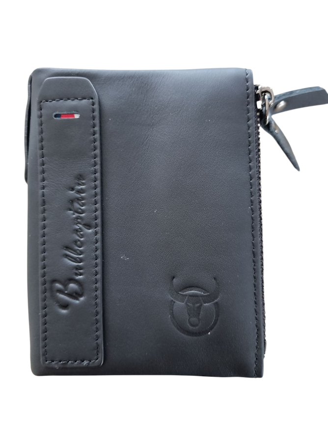 Bullcaptain Faux Leather wallet - Black