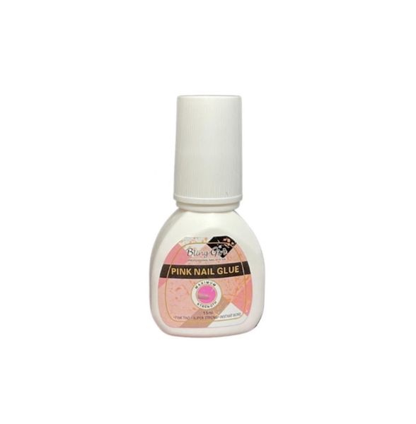 Bling Girl Extra Strength Pink Nail Glue - 15ml