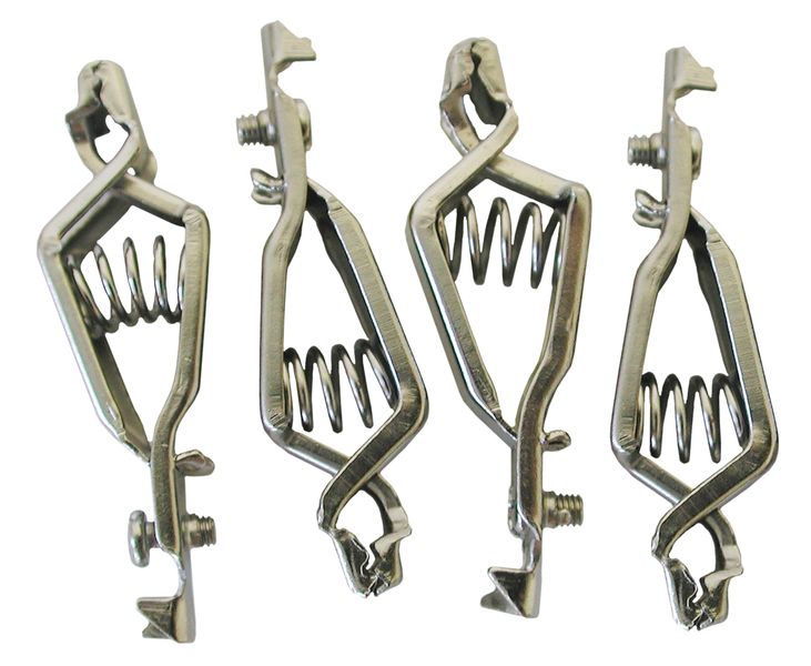 Set of Four Battery Clips - 10 Amp Capacity