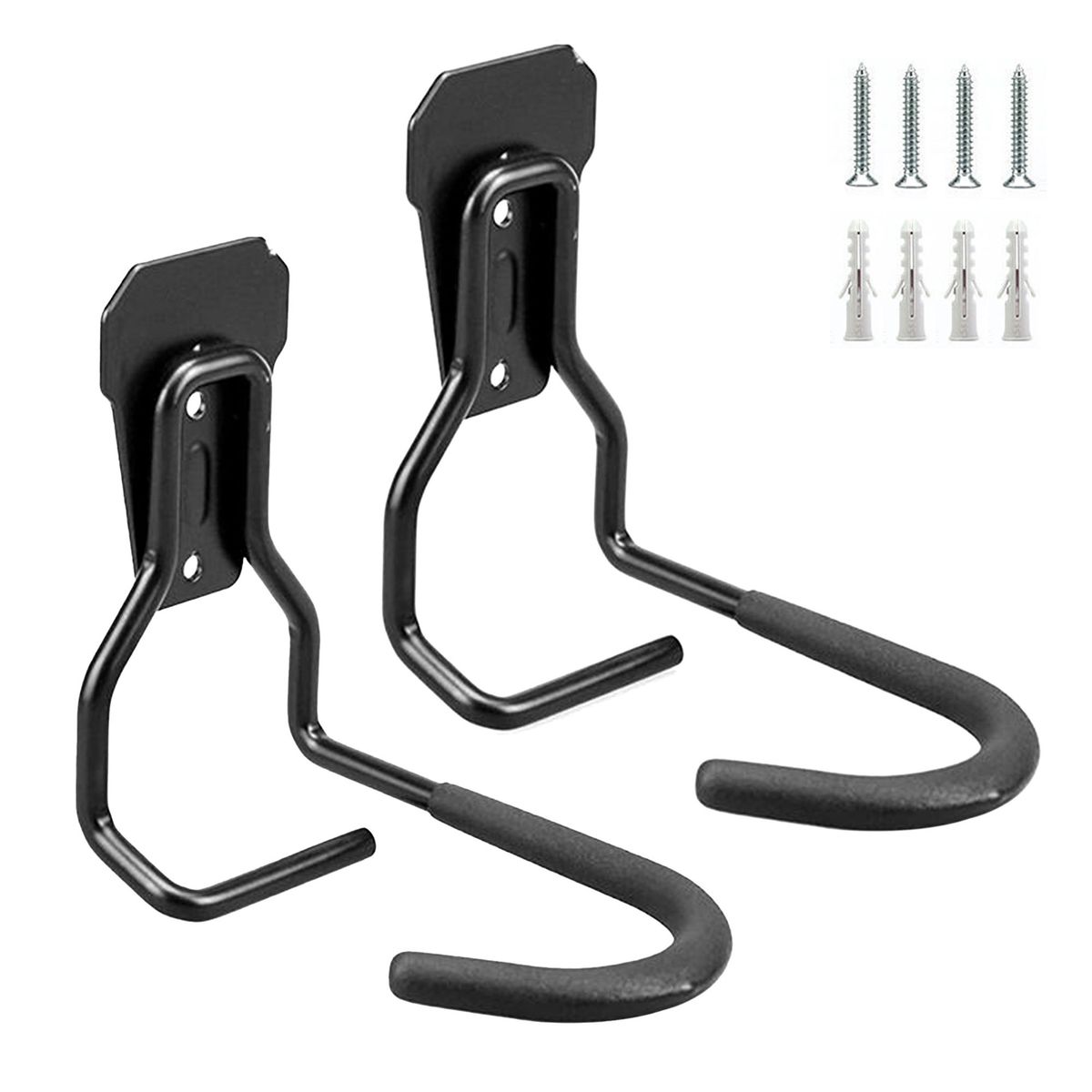 Vertical Bicycle Wall Mounted Hooks – 2-Piece