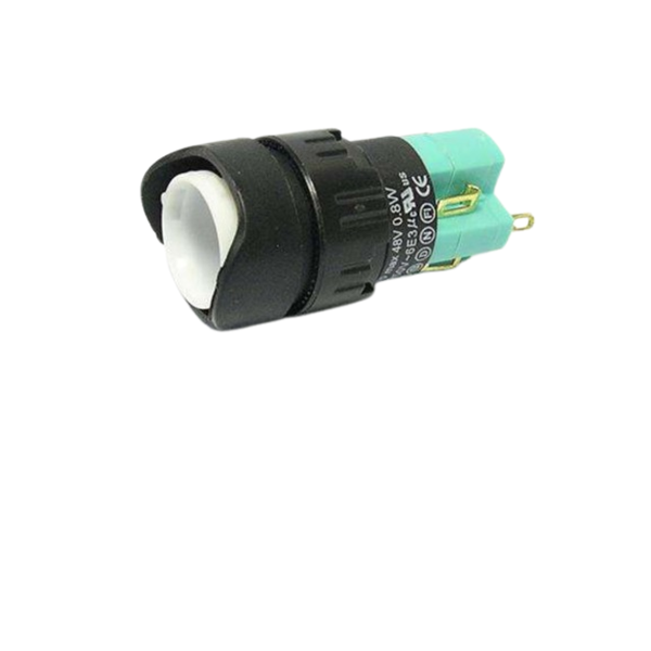 P1800L1S 18mm Round Illuminated Latching Push Button Switch IP40