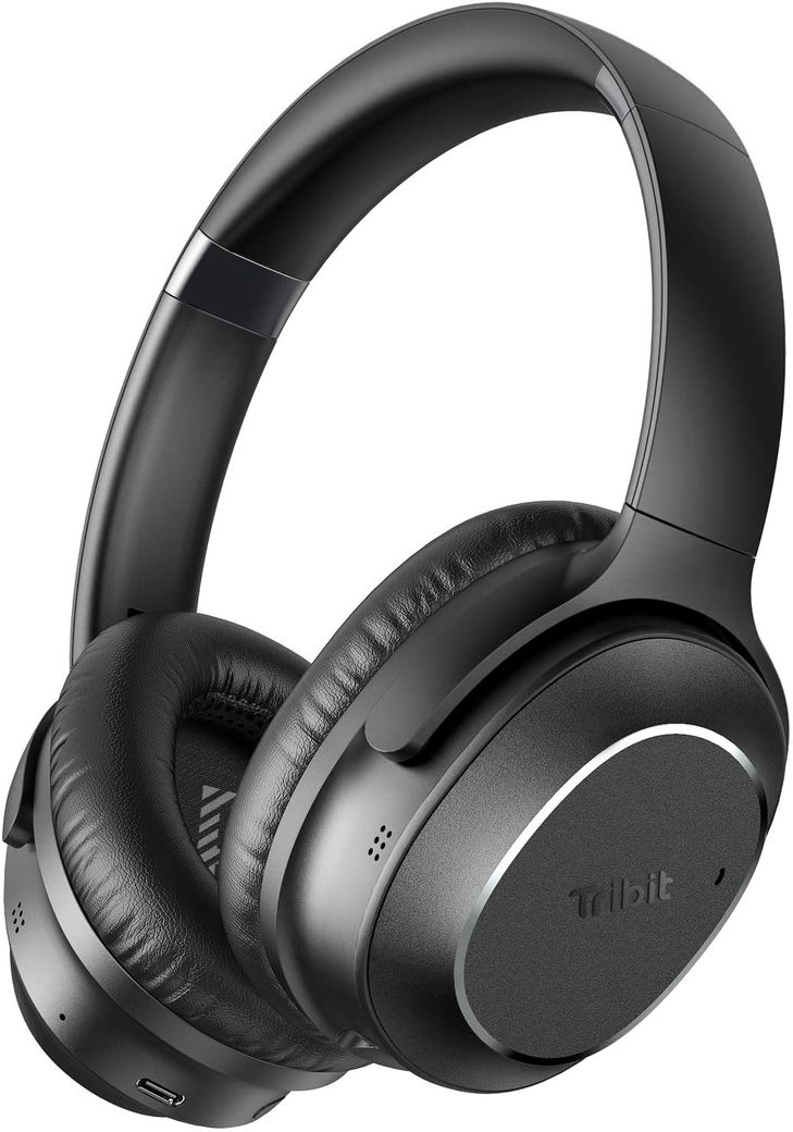 Tribit QuietPlus 72 - Wireless Noise Cancelling Over-Ear Headphones ...