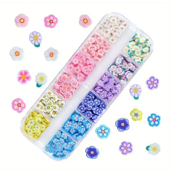 Polymer Clay Flower Beads - Arts And Crafts