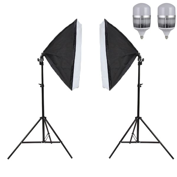 DrLight Photography Studio 2pcs Soft Box Lighting Kit -50x70cm