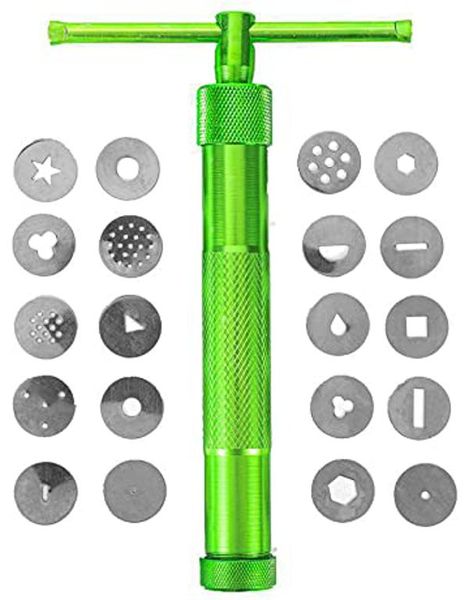 Metal Clay Extruder Set - 20 Piece