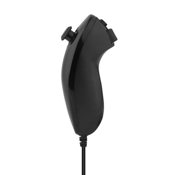 Black Curved Controller Compatible with Wii