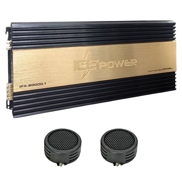 Ice Power IPX-80000.1D Class D 80000w Monoblock Amplifier &amp; Evo Tweeters