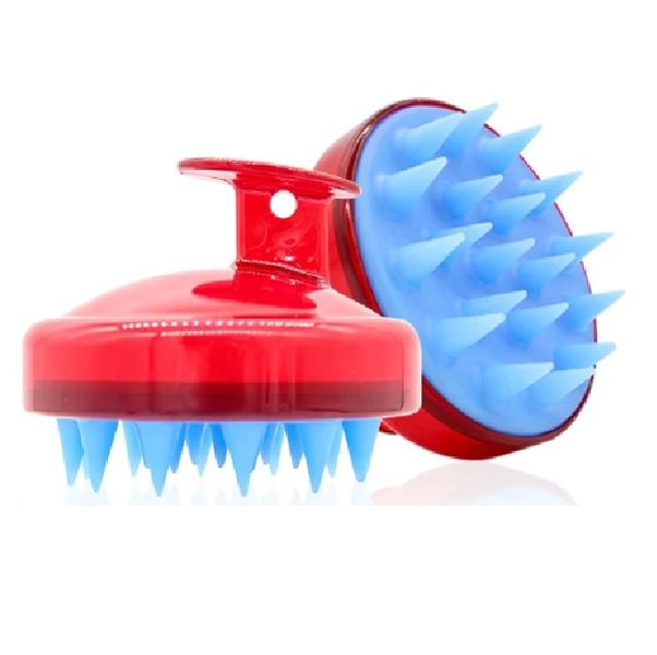 Silicone Scalp Shampoo Massager Brush (Pack of 2)
