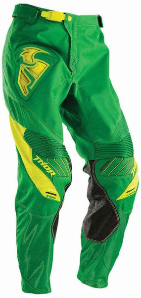 Thor Core Contro Kelly Green/Yellow Pants