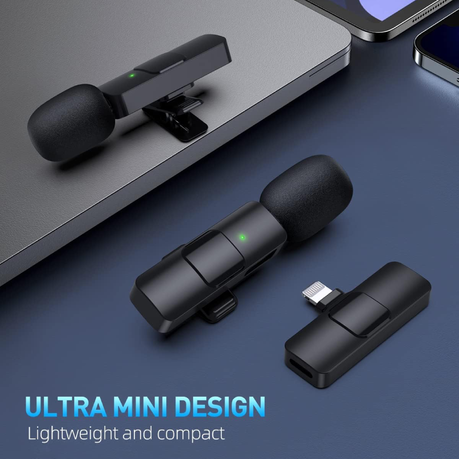 その他 DJI Mic Wireless Lavalier Microphone Dji Mic Wireless Lavalier Microphone For IPhone IPad - 2 Pack With