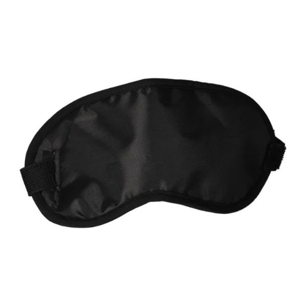 Comfortable Black Sleep Eye Mask - For Restful Sleep