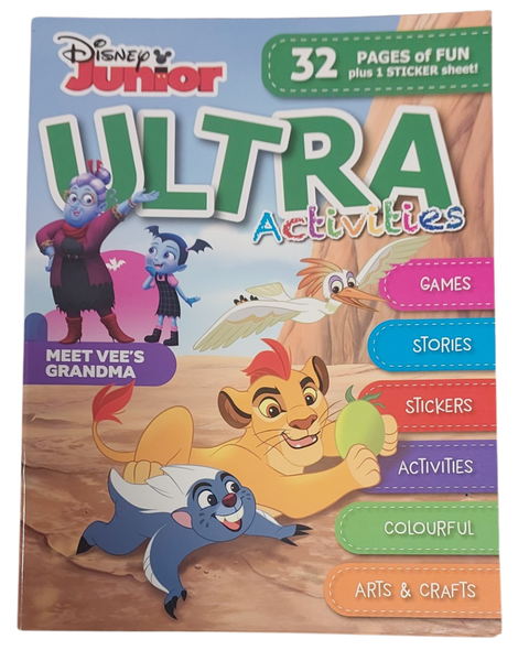 Disney Junior Ultra Colouring book and Activity Fun