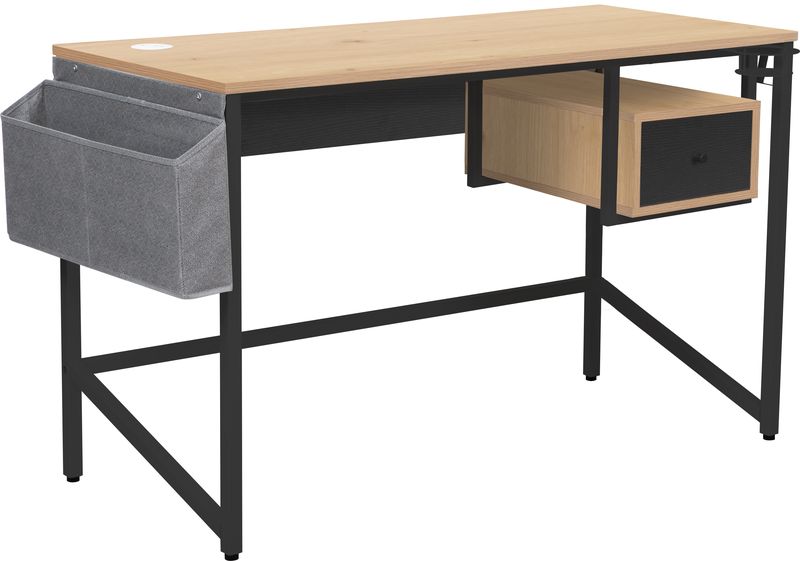 Everfurn Premium Baquil Smart Office Desk (1 Drawer),