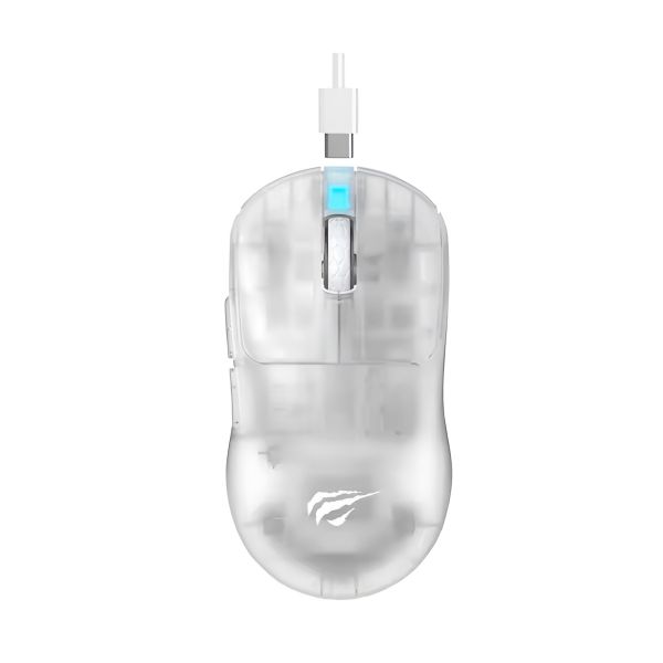 HAVIT MS970WB Pro Programmable Gaming Mouse - Transparent