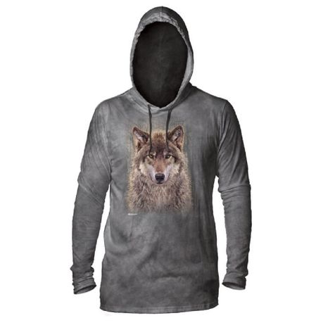 Grey shop wolf hoodie