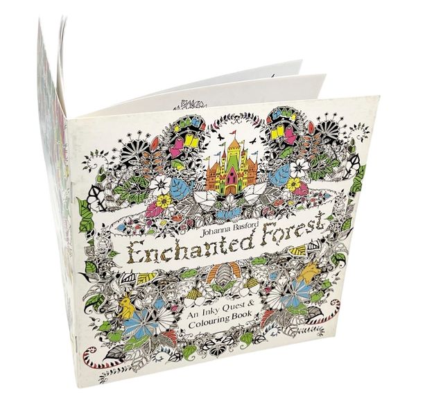 Enchanted Forest - A Unique Blend of Storytelling and Colouring Book Fun!