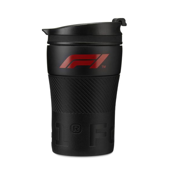 Formula 1 Logo Black Thermal Travel Mug