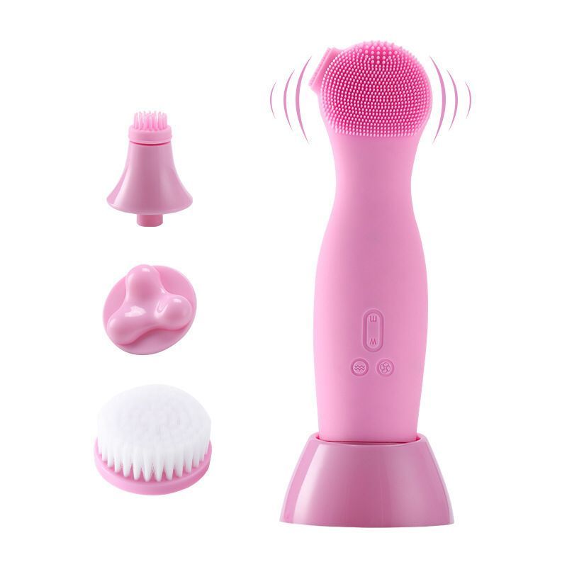 USB Rechargeable Multifunctional Vibration Electric Facial Cleansing