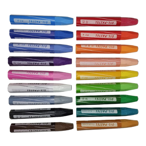 Oil Pastel 18 colors