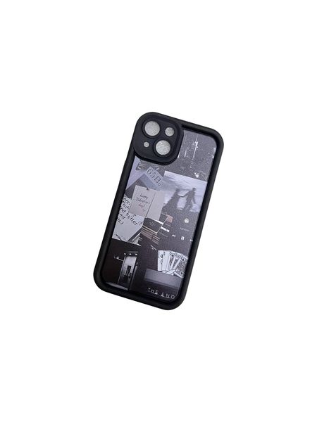 Photography Silicon Phone Case Compatible with iPhone 12/ Pro/ Pro Max - Black