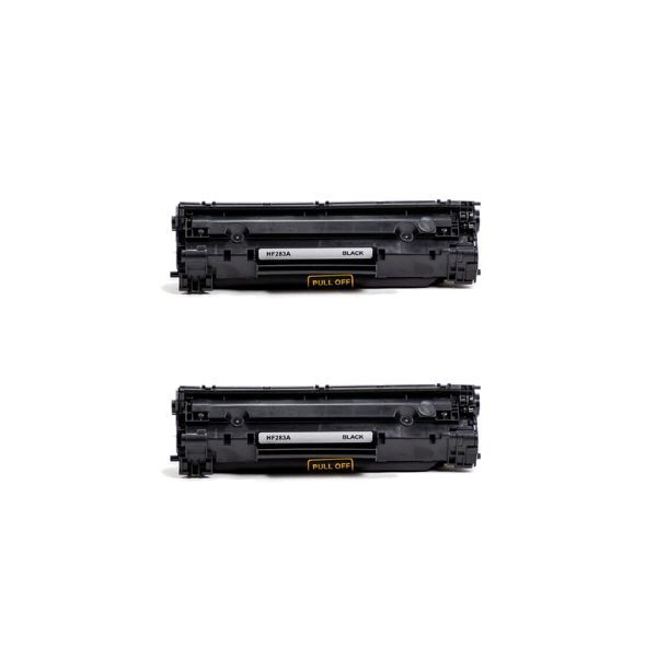 Inksaver HP CF283A | 283A | 83A Pack of 2 Compatible Black Toners