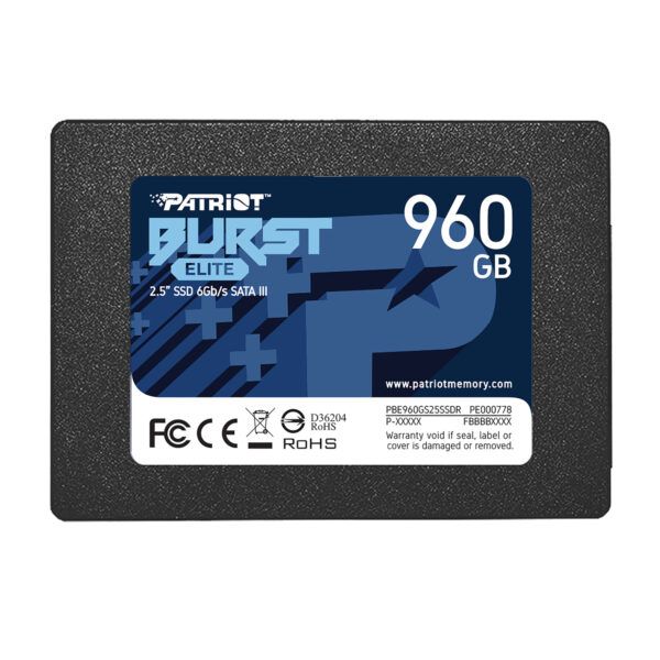 Patriot Burst Elite 960GB 2.5 SATA III 6Gb/s Internal SSD