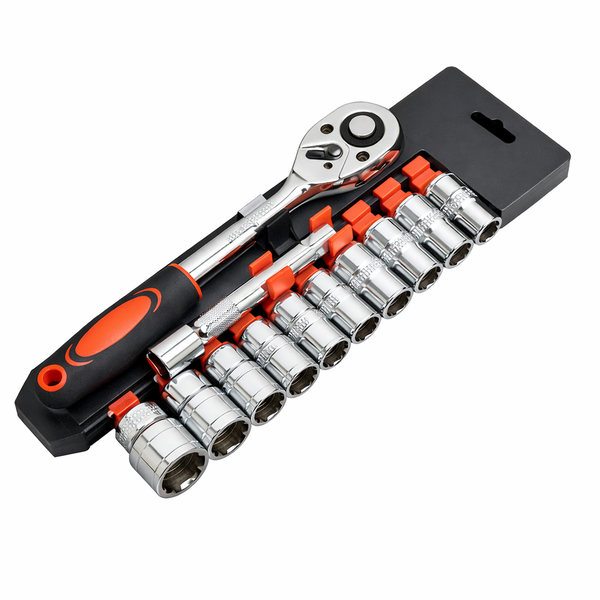 1/2 Inch Ratchet Socket Set 12PCS - Car and Mechanical Repair