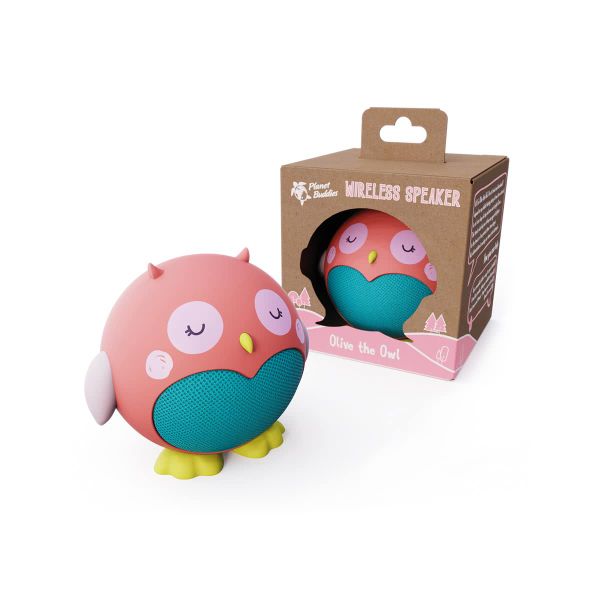 Planet Buddies Owl Speaker - Pink