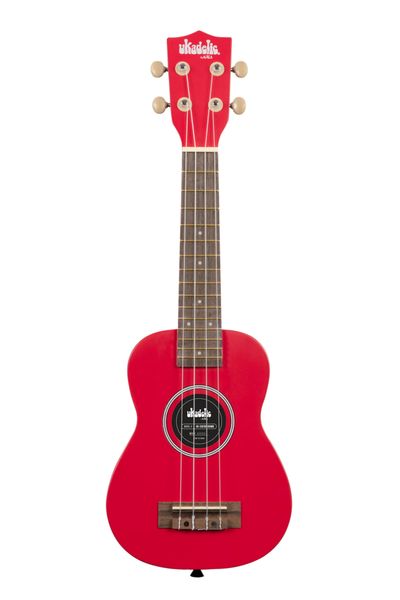 Kala Ukadelic Soprano Wood Ukulele - Cherry Bomb
