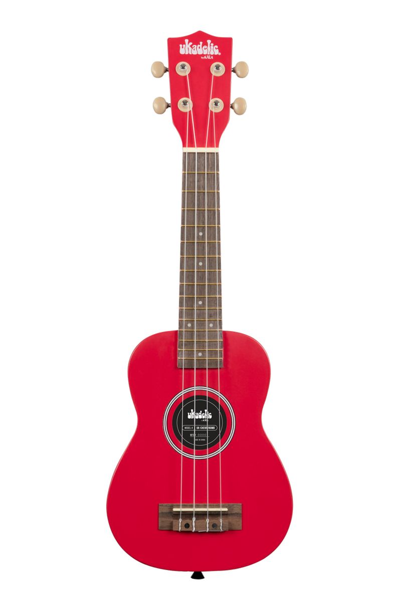 Kala Ukadelic Wood Cherry Bomb Soprano Ukulele 