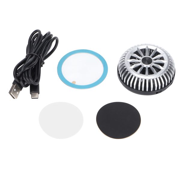 Mini Portable Rechargeable Magnetic Mobile Phone Cooling Fan Semiconductor Radiator Controller